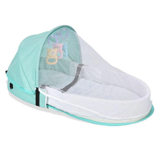 Travel-Friendly and Foldable Baby Bionic Bassinet