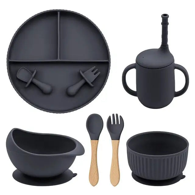 Baby Weaning Essentials Plate and Bowl Set