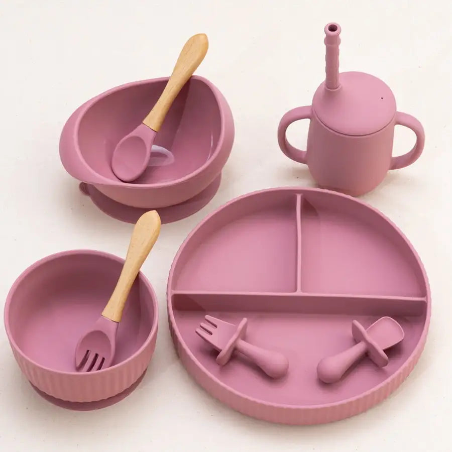 Baby Weaning Essentials Plate and Bowl Set