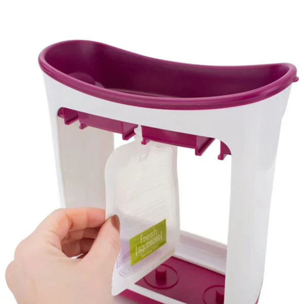 Homemade Baby Food Pouch Maker