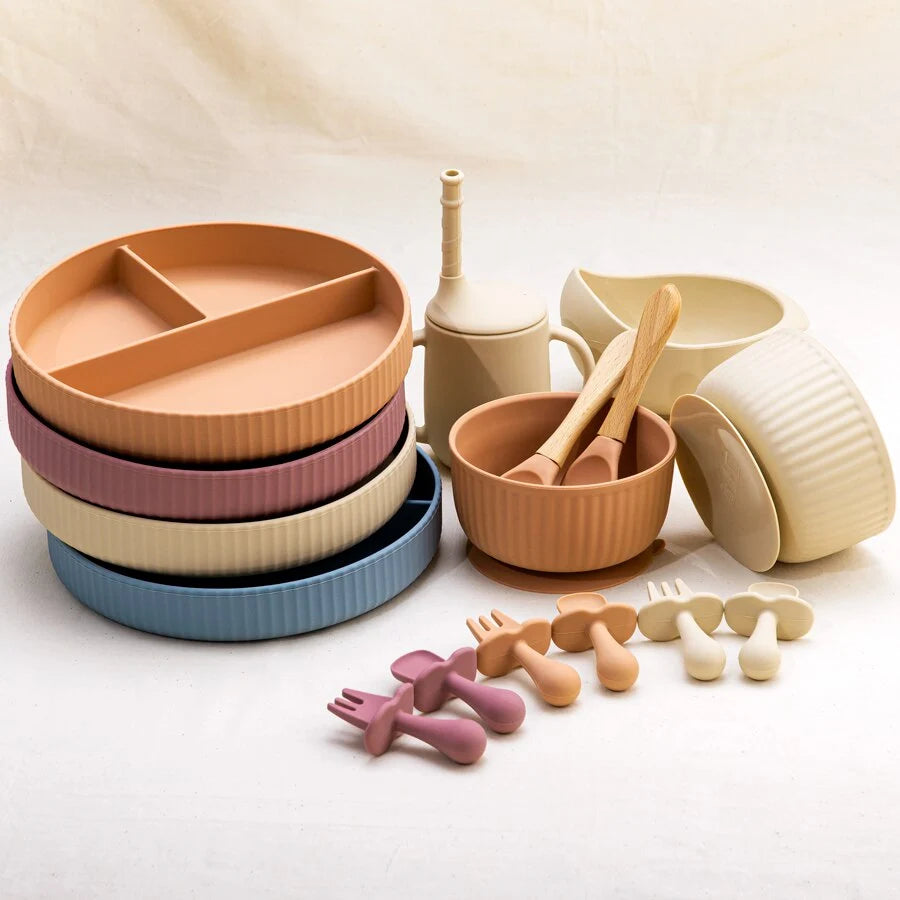 Baby Weaning Essentials Plate and Bowl Set